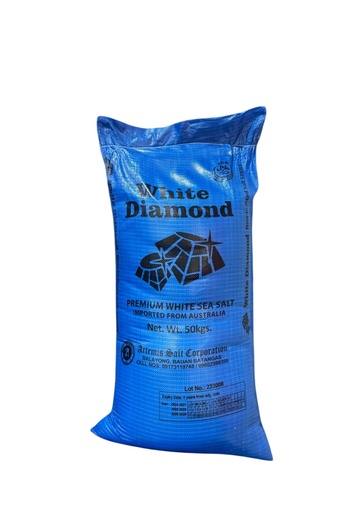 White Diamond Non iodized 50kgs pick up only in Cubao and North Fairview Warehouse 