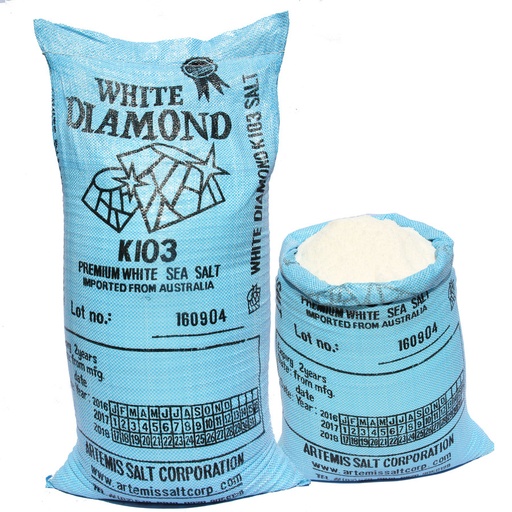 White Diamond Non iodized 40kgs pick up only in Cubao and North Fairview Warehouse